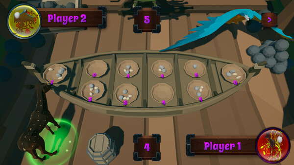 Скриншот из Roxy Raccoon's Mancala Madness