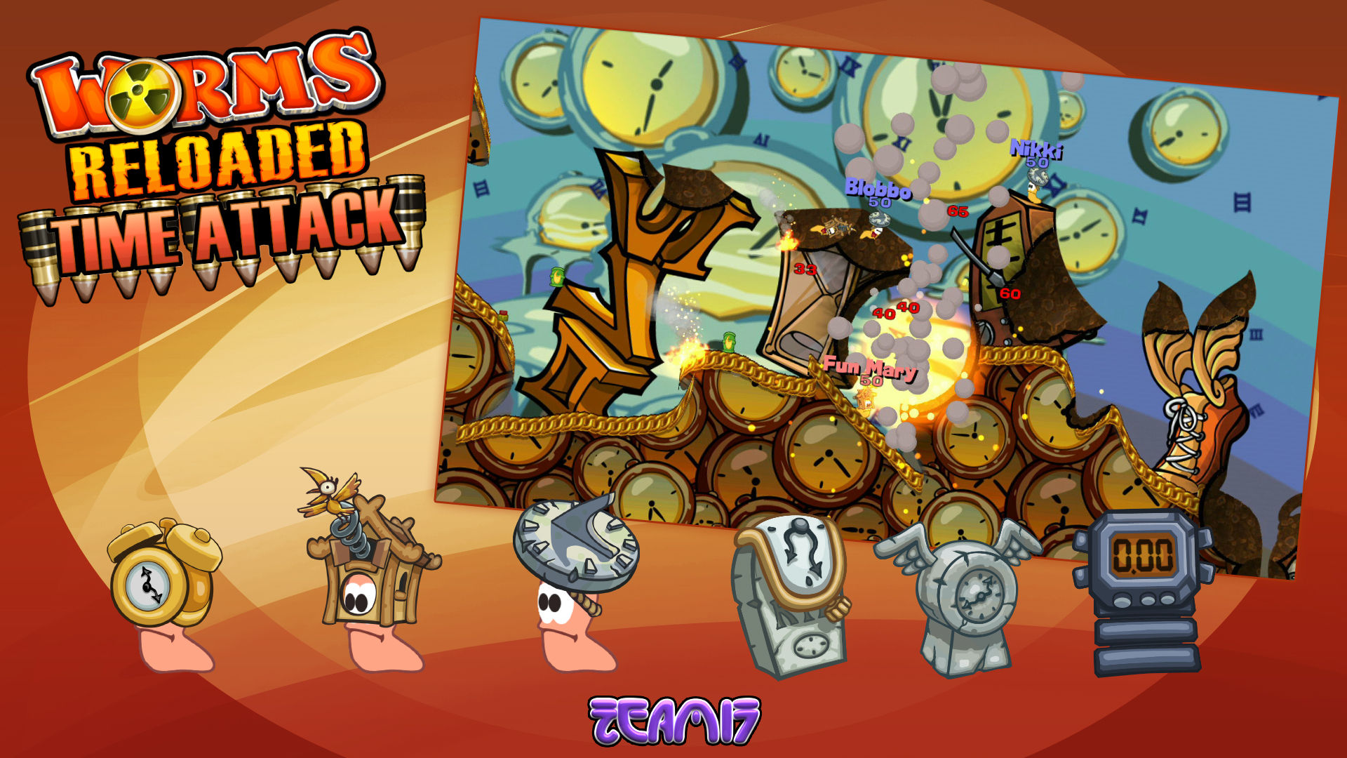Worms Reloaded: Time Attack Pack Featured Screenshot #1
