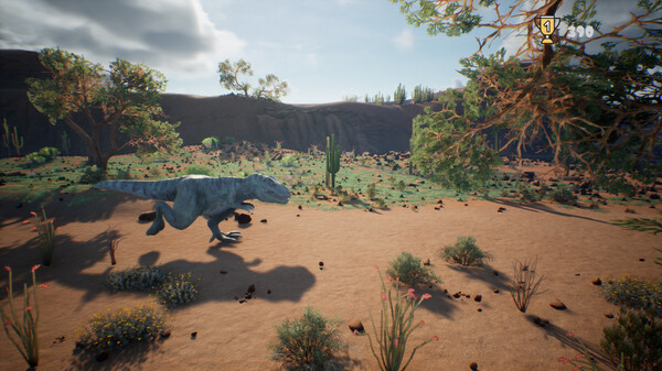 Скриншот из T-Rex Dinosaur Game