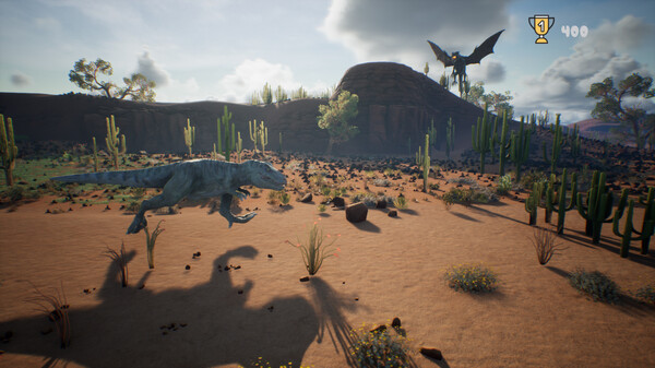 Скриншот из T-Rex Dinosaur Game