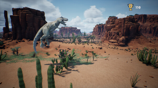 Скриншот из T-Rex Dinosaur Game