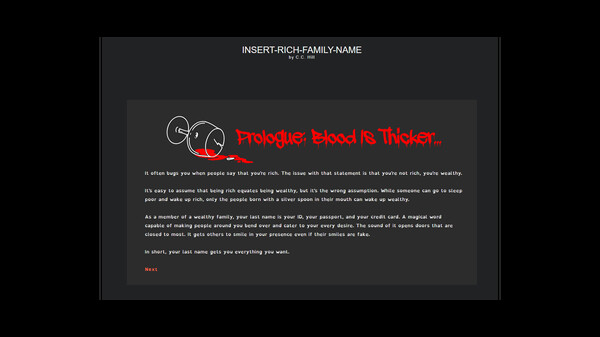 Insert Rich Family Name game for windows Pc 1