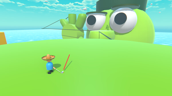 Multiplayer Platform Golf game for Linux 1