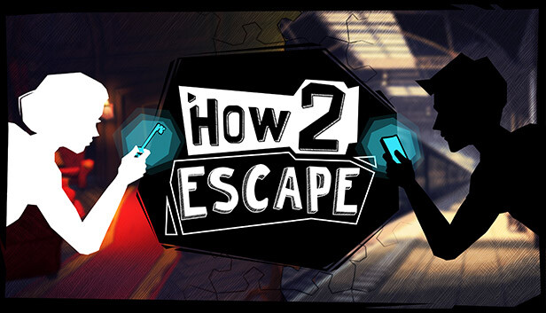 Imagen de la cápsula de "How 2 Escape" que utilizó RoboStreamer para las transmisiones en Steam