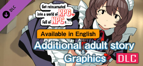 [Available in English] Got reincarnated into a world of RPG full of NPCs… - Additional adult story & Graphics DLC banner image