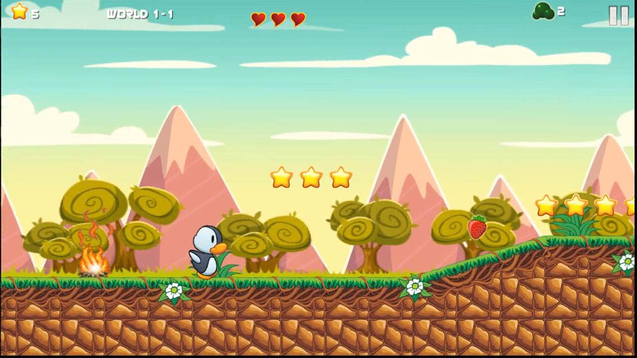 Penguin Adventure screenshot 1