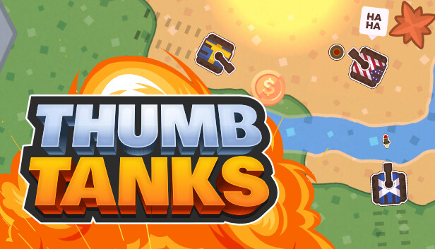 Capsule image of "Thumb Tanks" which used RoboStreamer for Steam Broadcasting
