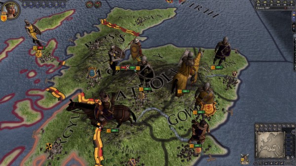скриншот Crusader Kings II: Celtic Unit Pack 0