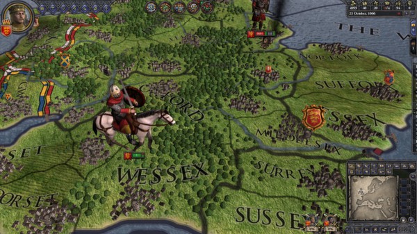 скриншот Crusader Kings II: Saxon Unit Pack 4