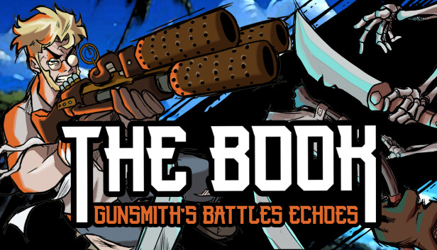 Imagen de la cápsula de "The Book: Gunsmith's Battles Echoes" que utilizó RoboStreamer para las transmisiones en Steam