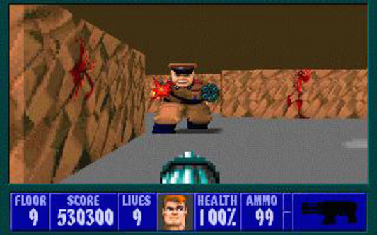 Wolfenstein 3D (Wolf 3D) screenshot