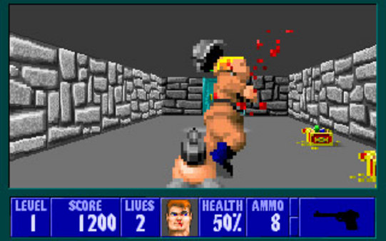 Wolfenstein 3D (Wolf 3D) скриншот