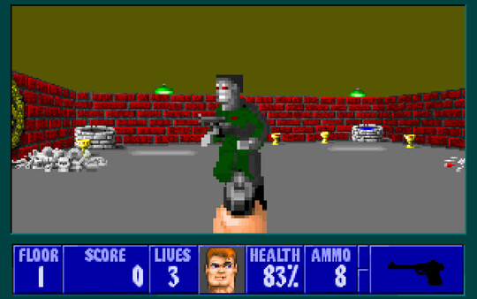 Wolfenstein 3D (Wolf 3D) capture d'écran