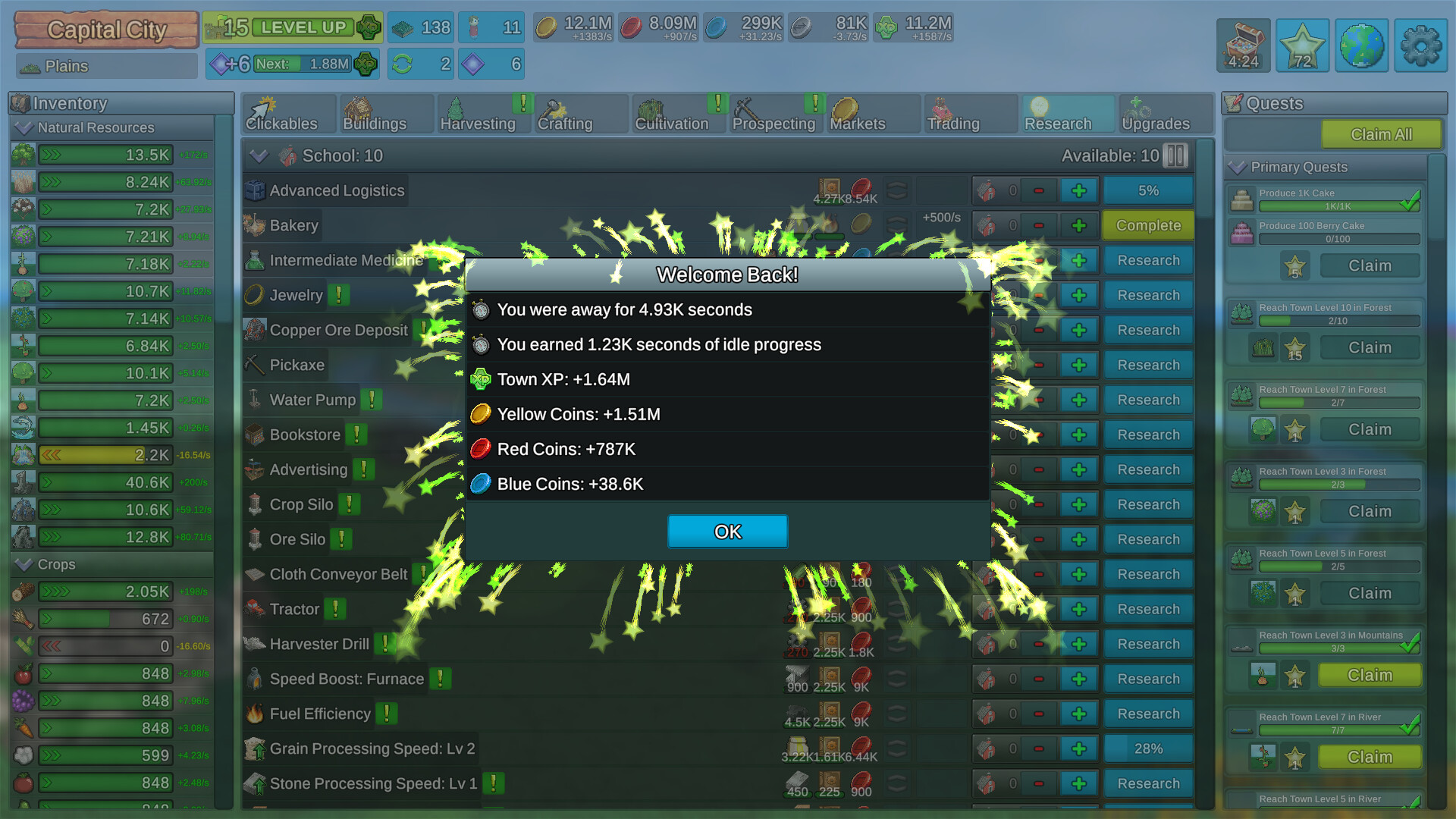 Factory Town Idle Demo #2