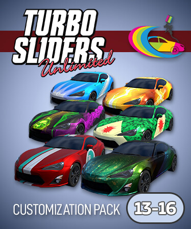 Turbo Sliders Unlimited - Customization Pack 13-16