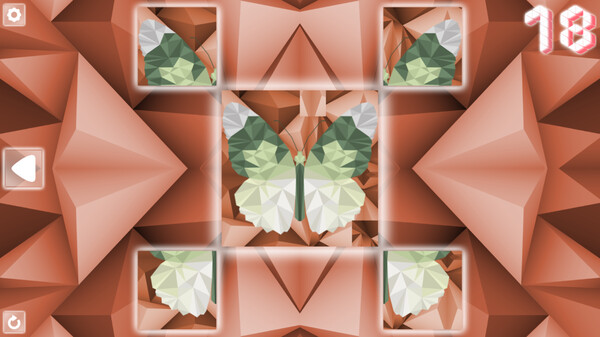 Скриншот из Poly Puzzle: Butterflies Скриншот из Poly Puzzle: Butterflies