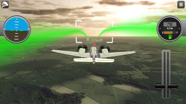 School Flight Simulator game for Linux 1