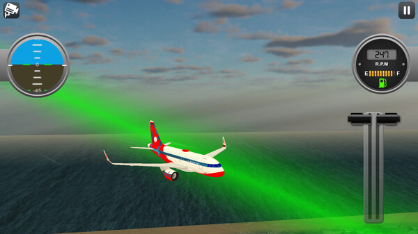 Скриншот из School Flight Simulator