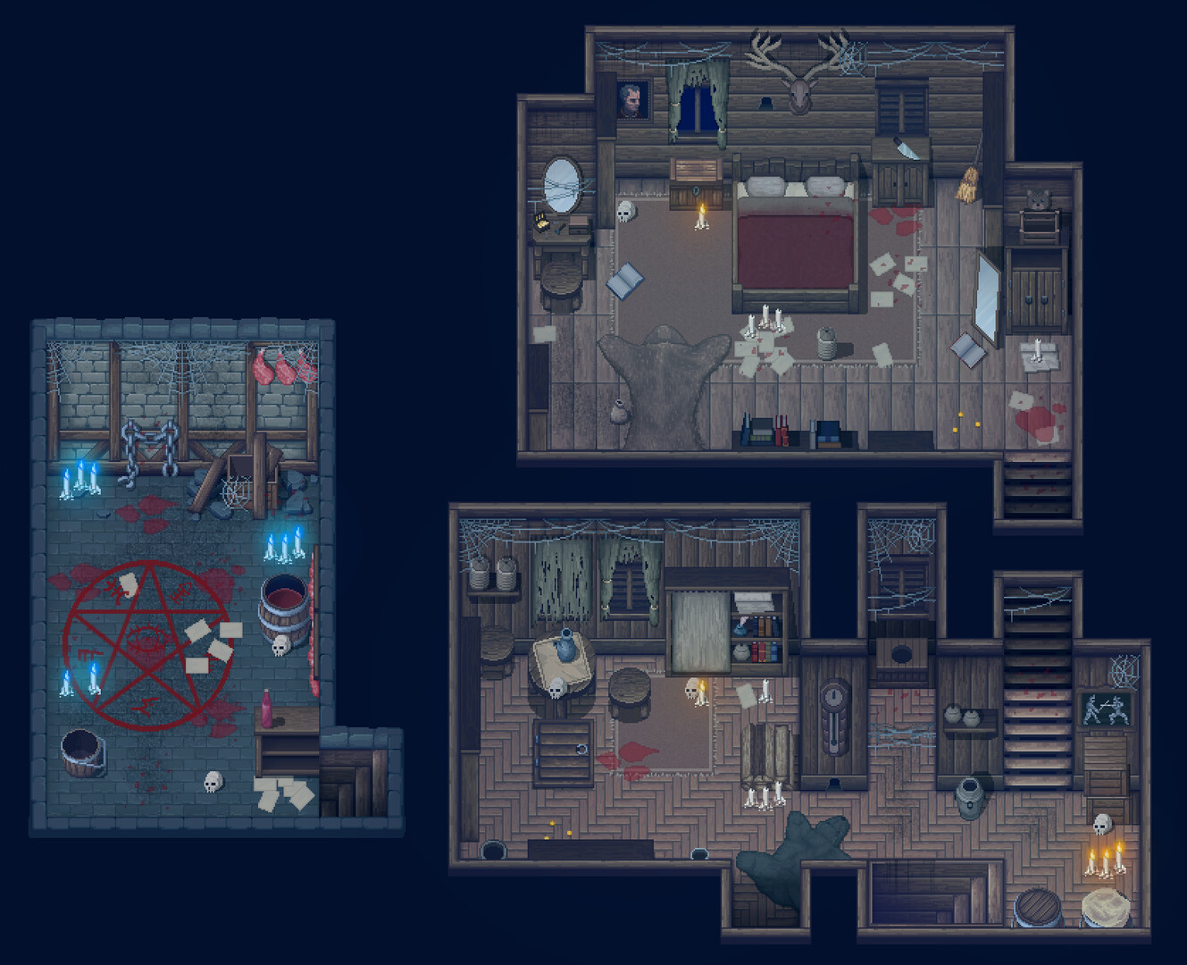 RPG Maker MV - Winlu Fantasy Tileset - Interior screenshot screenshot 4