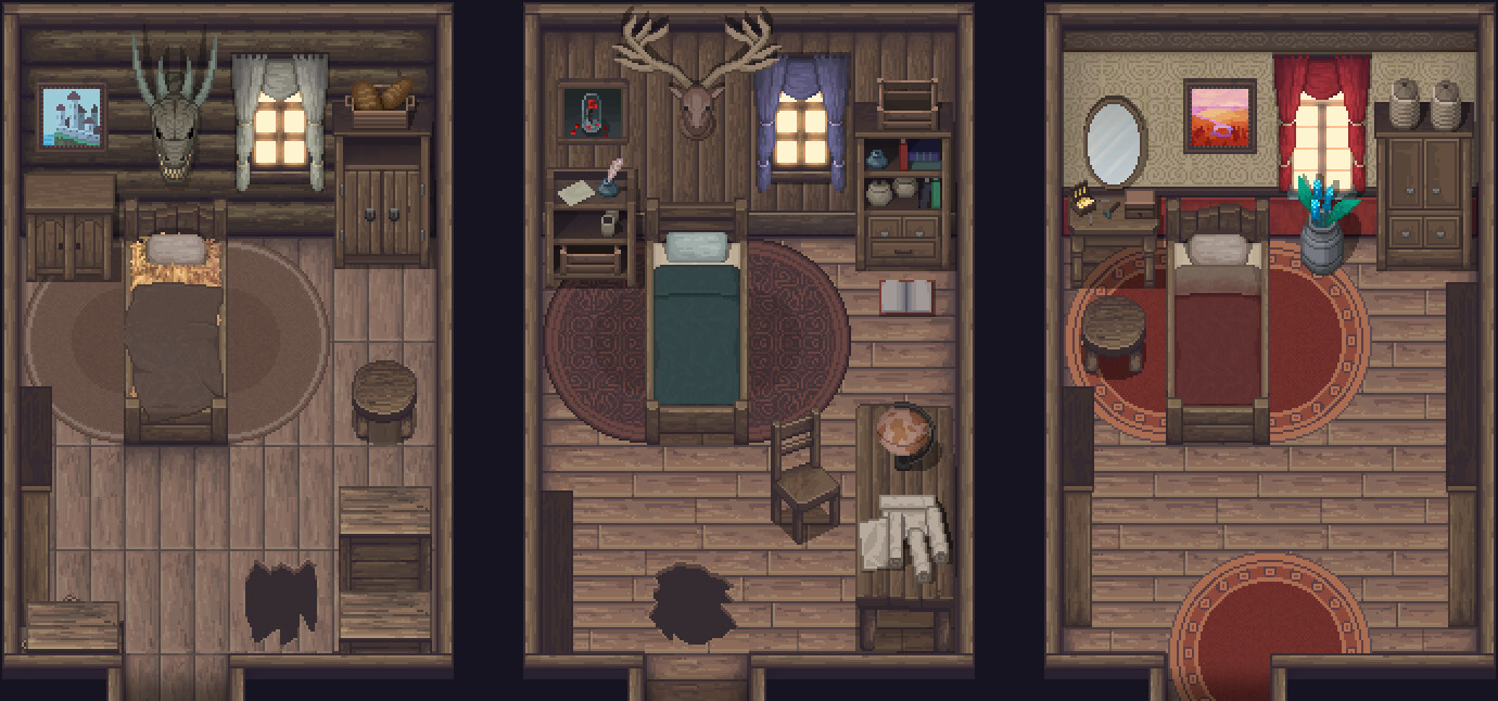 RPG Maker MV - Winlu Fantasy Tileset - Interior screenshot screenshot 1