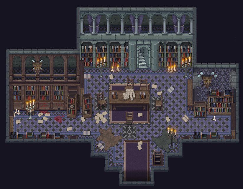 RPG Maker MV - Winlu Fantasy Tileset - Interior screenshot screenshot 6