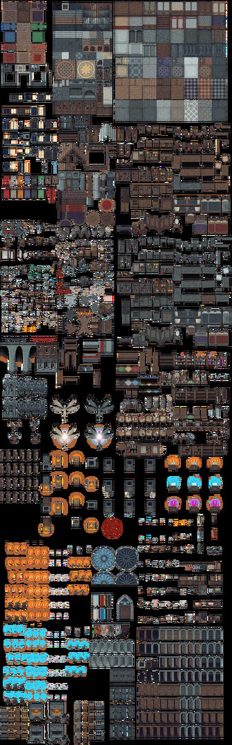 RPG Maker MV - Winlu Fantasy Tileset -  Interior #10
