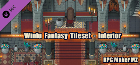 RPG Maker MZ - Winlu Fantasy Tileset -  Interior banner image