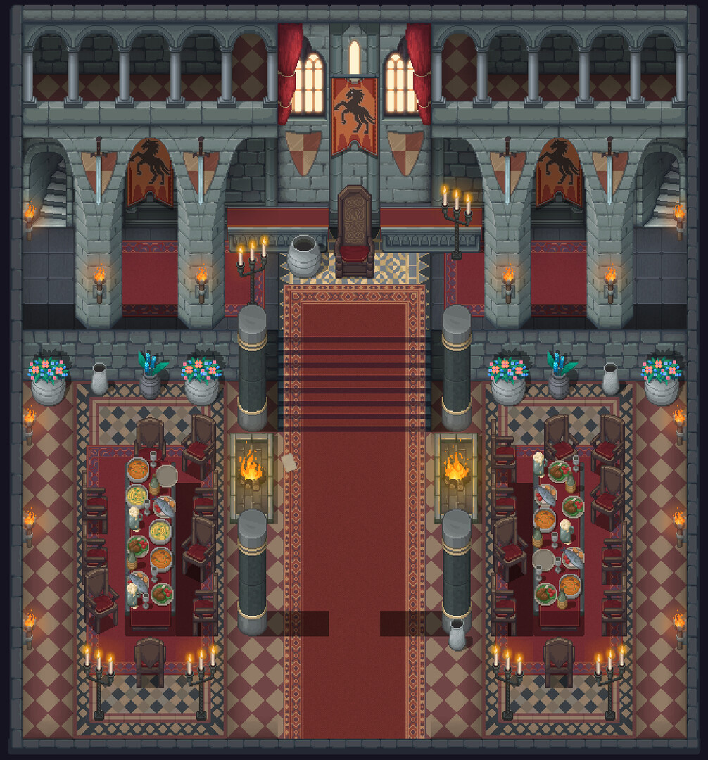 RPG Maker MZ - Winlu Fantasy Tileset - Interior screenshot screenshot 7