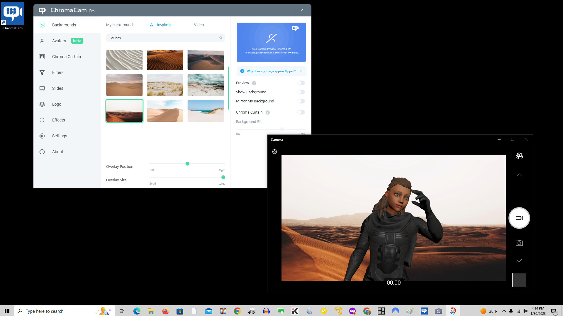 Chromacam screenshot 1