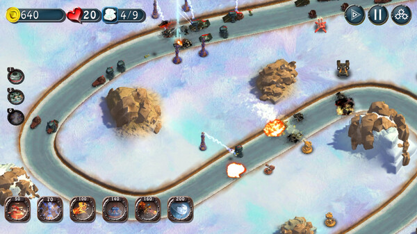 Minibots TD game for Linux 1