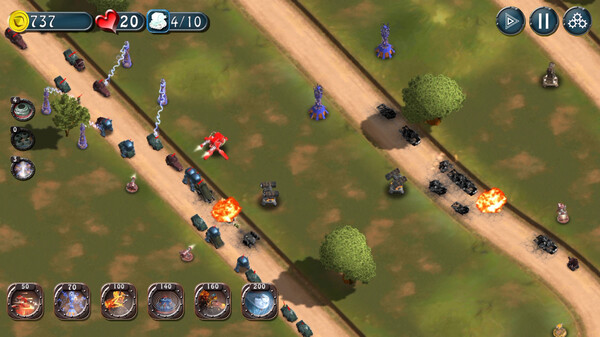 Minibots TD game for windows Pc 1