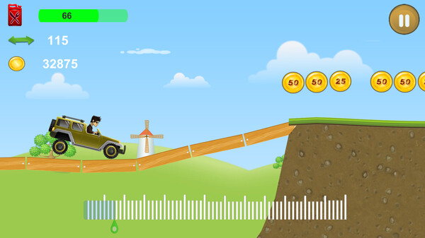 Crazy Hill Racing game for windows Pc 1