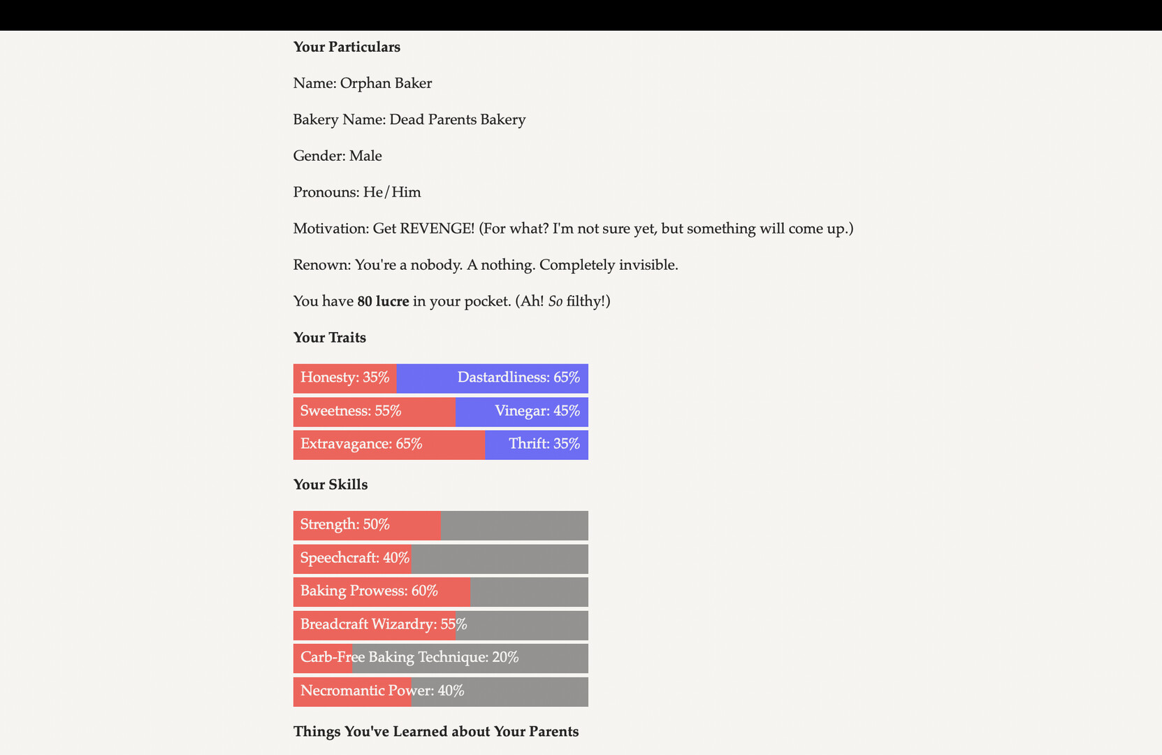 The Bread Must Rise Demo #5