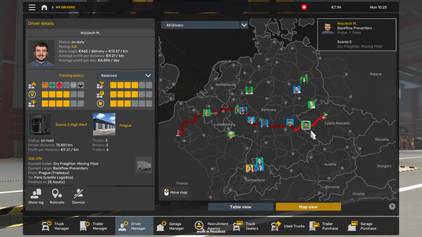 Euro Truck Simulator 2 (ETS) capture d'écran