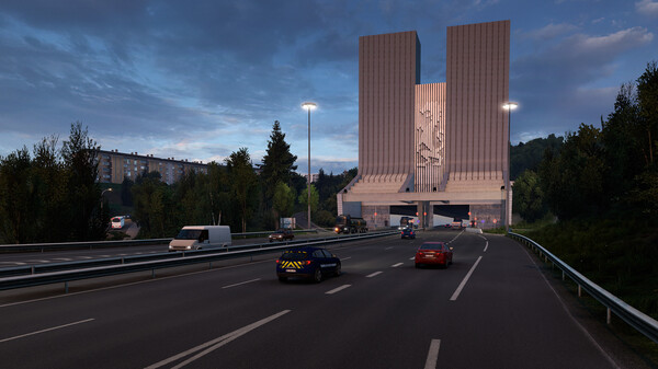 Euro Truck Simulator 2 (ETS) скриншот