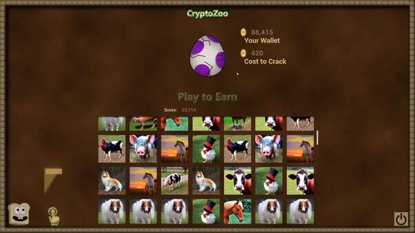 CryptoZoo game for Linux 1