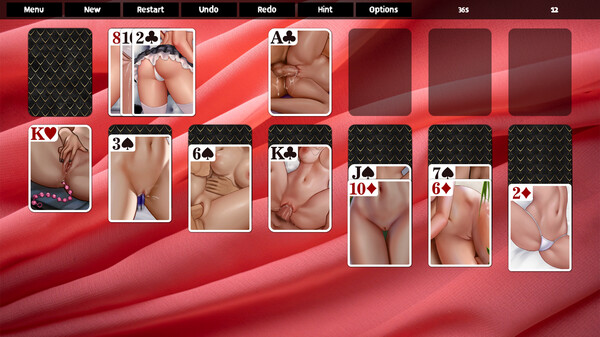 NSFW Solitaire game for windows Pc 1