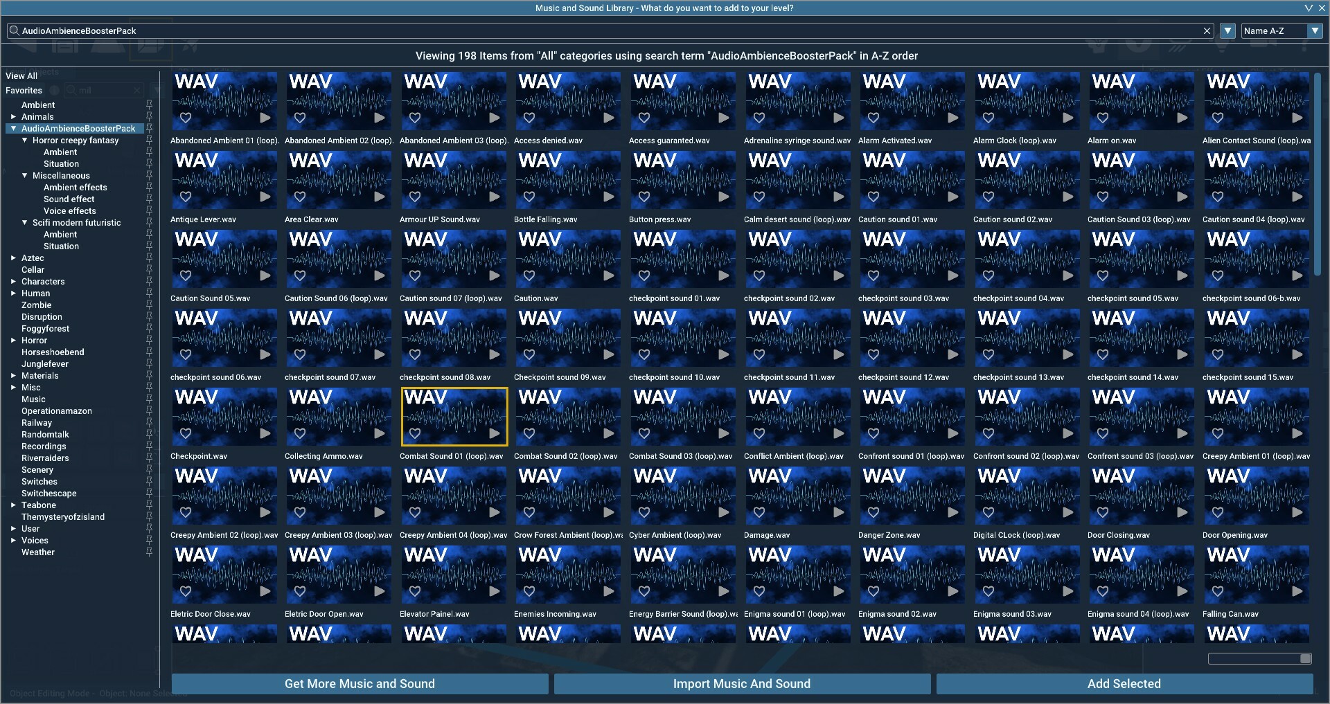 GameGuru MAX Audio Ambience Booster Pack #0