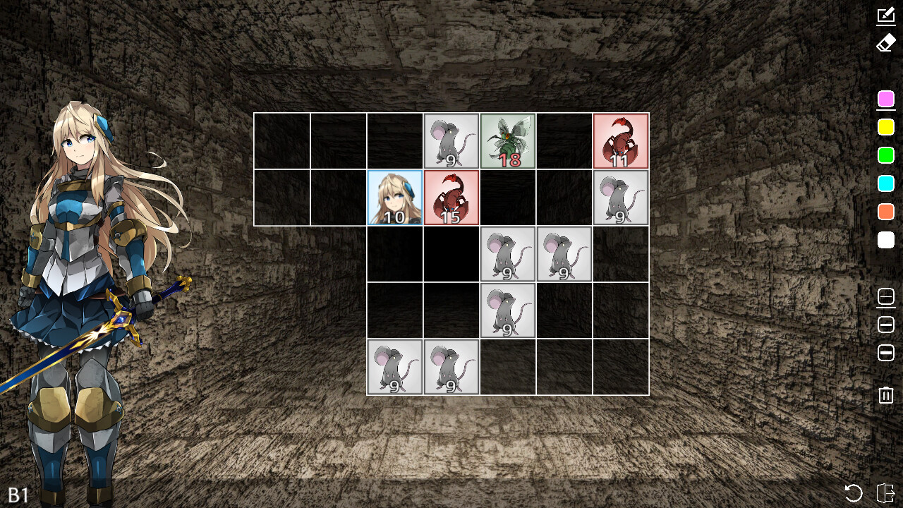 Dungeon in Grid Puzzles on Steam