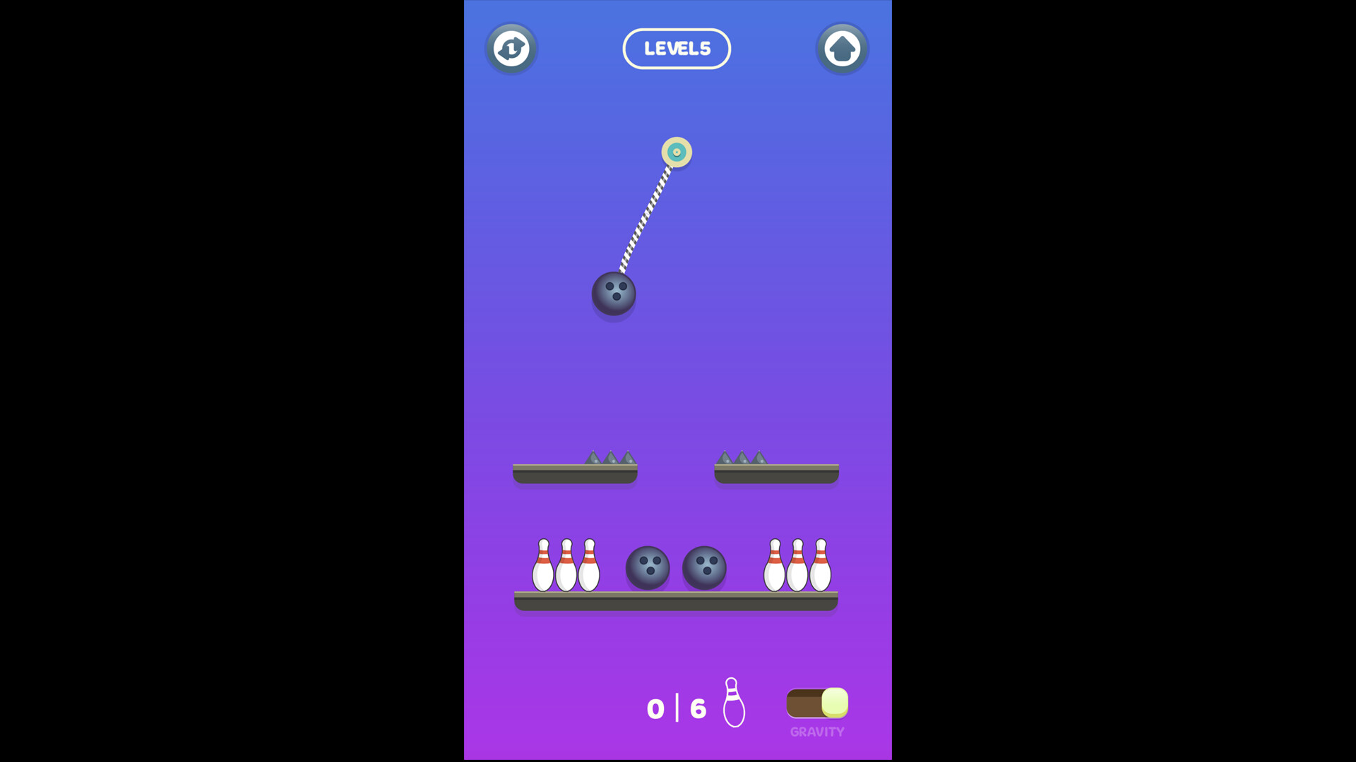 Rope Bowling screenshot 1
