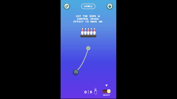 Скриншот из Rope Bowling