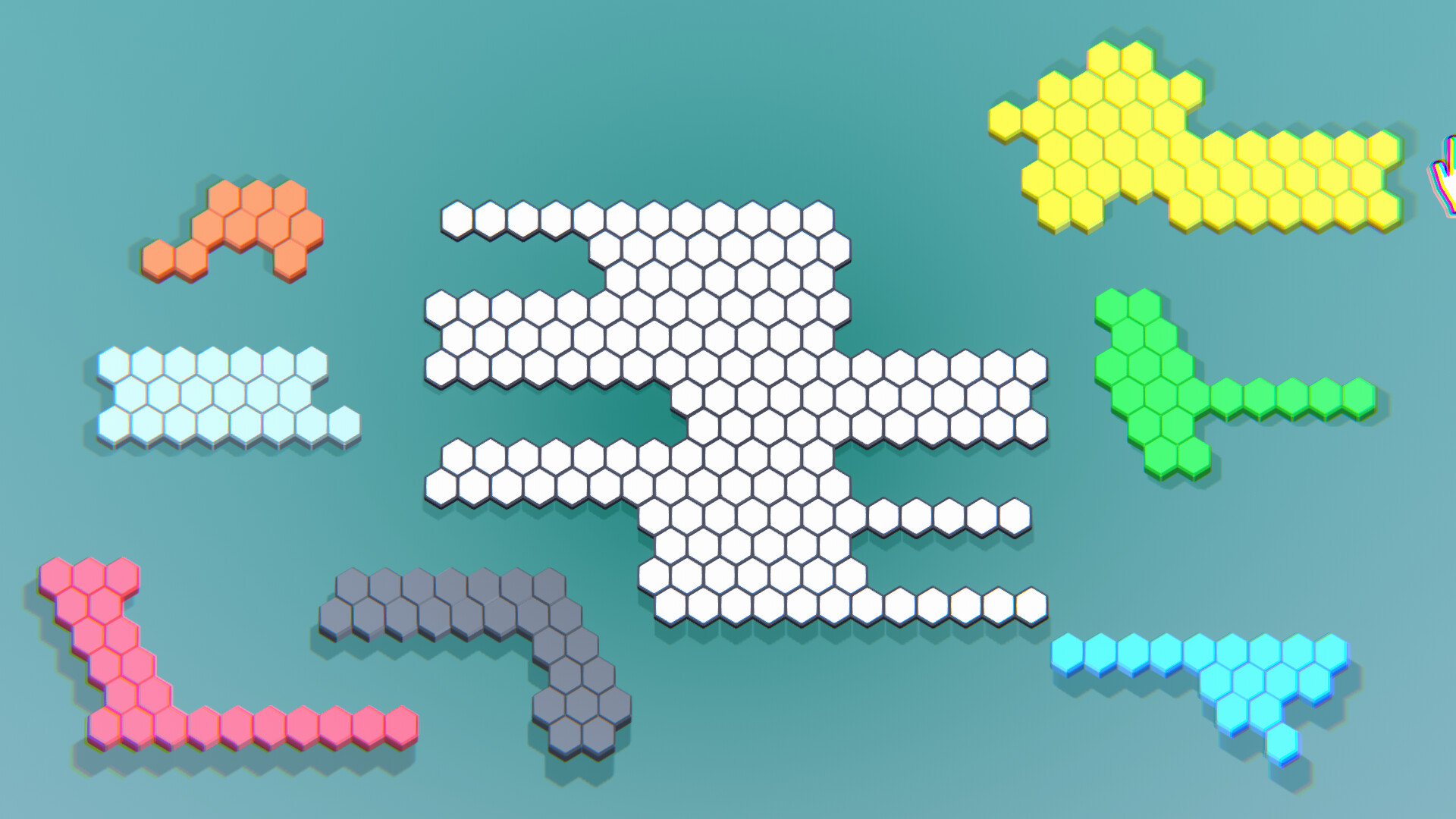 Hexagon puzzle on Steam