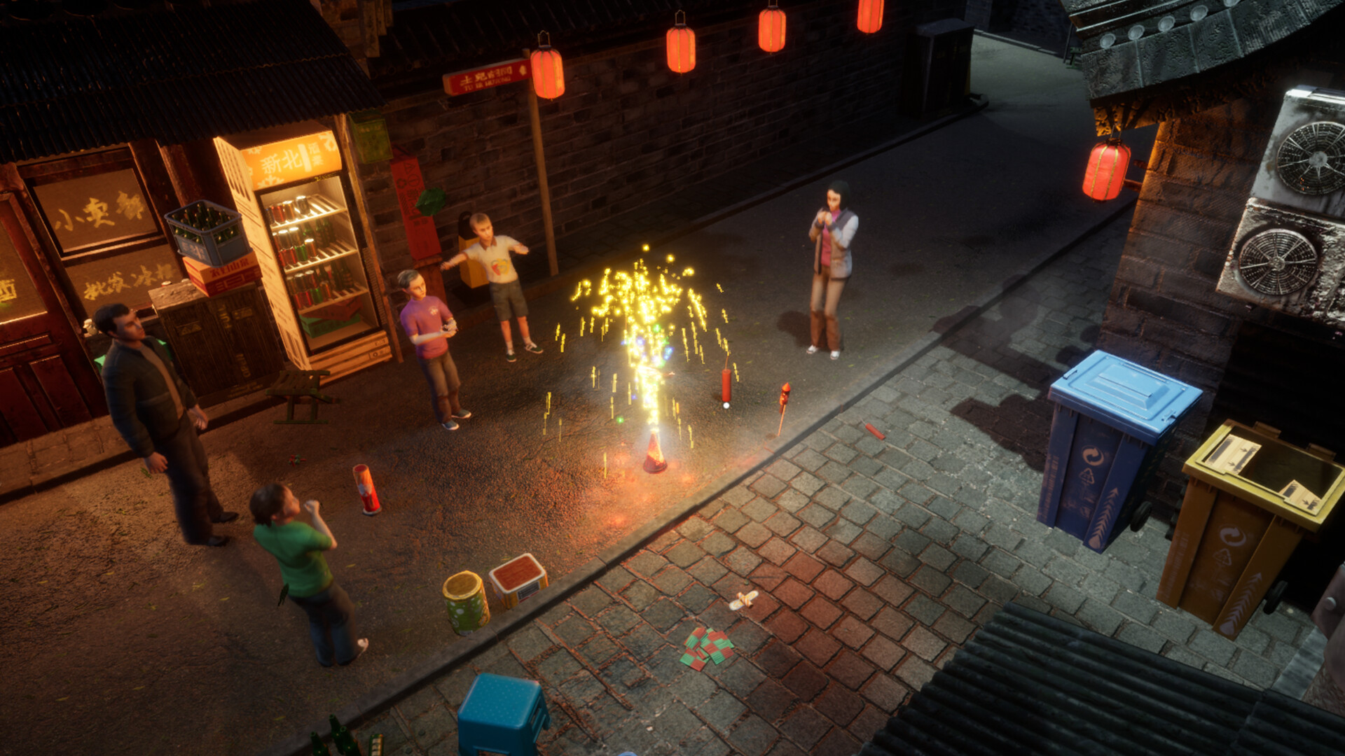 鞭炮&烟花：春节模拟器Firecrackers&fireworks：china new year simulation screenshot 1