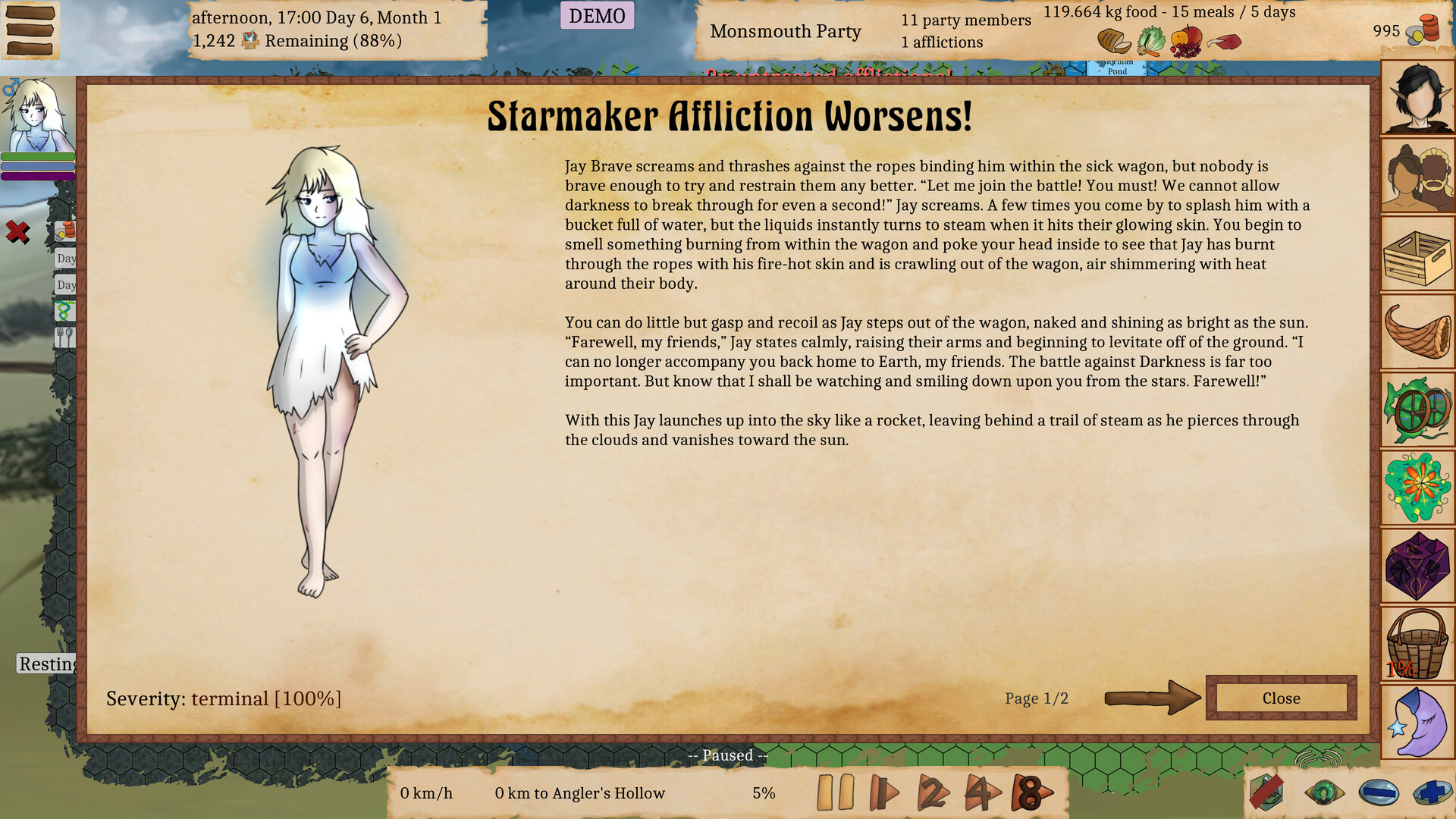 The Exile of Aphrodisia (2023) Demo #3