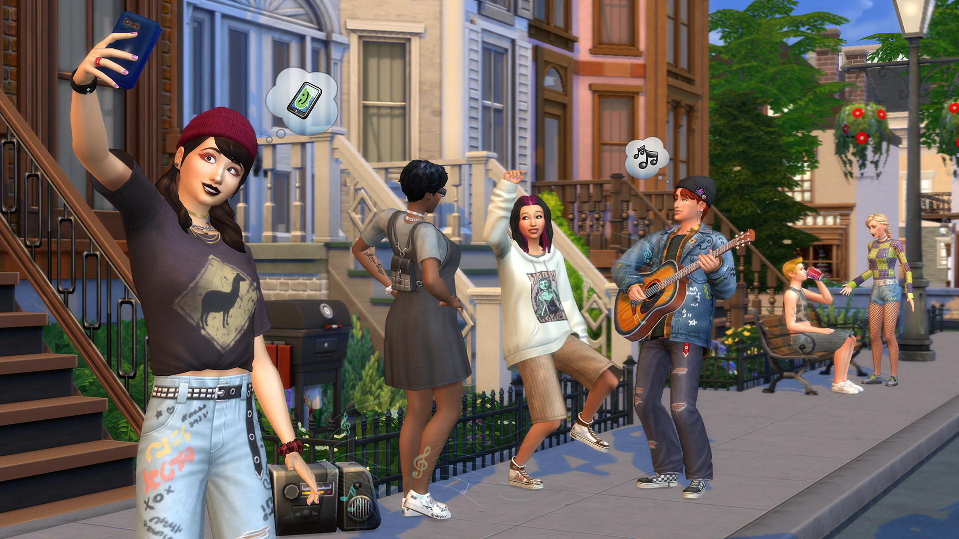 The Sims™ 4 Grunge Revival Kit #0