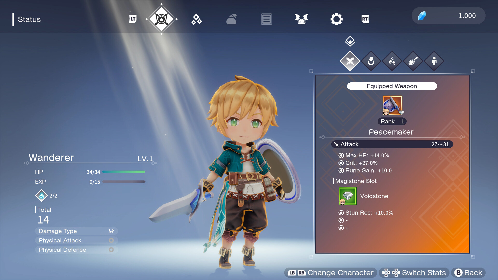 Silent Hope - Wanderer's Special Weapon & Voidstone Set #0