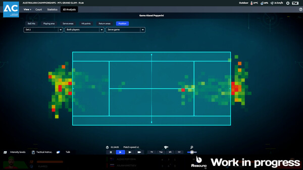 Скриншот из Tennis Manager 2023