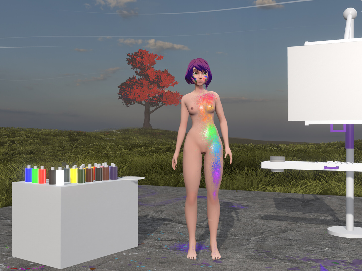 V-Art Paint Studio - Body Painting #0