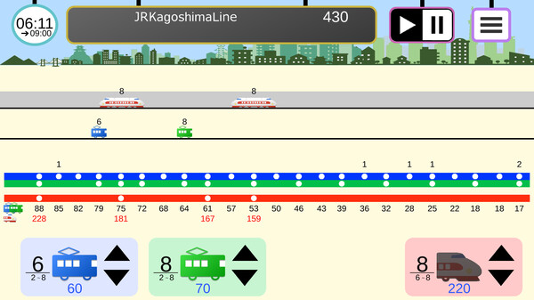 鉄道運転シミュレーション「YourTrain」for windows and Linux 1