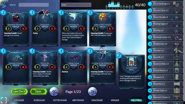 Скриншот из Duelyst GG